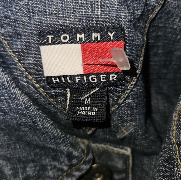 Tommy Hilfiger Womans Jean Jacket Size M - Picture 13 of 13